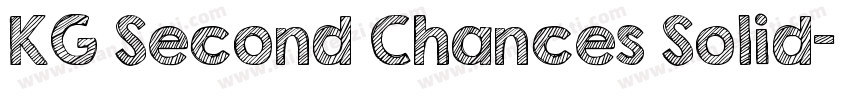 KG Second Chances Solid字体转换